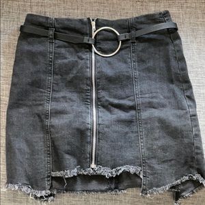 Zara Mini Skirt with Belt